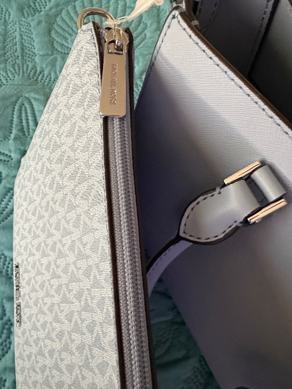 NWOT CHARLOTTE MICHAEL KORS 2 FOR 1 TOTE & MED BAG - Picture 5 of 16